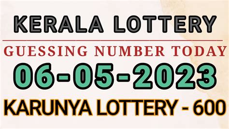 dear kerala guessing number|Kerala Lottery Guessing Result Number .